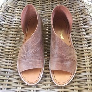 Free People Mont Blanc Brown Sandals EUC